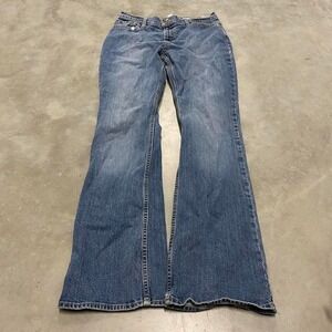 Vintage y2k 90s sun faded grunge flared flares bootcut denim lightwash jeans